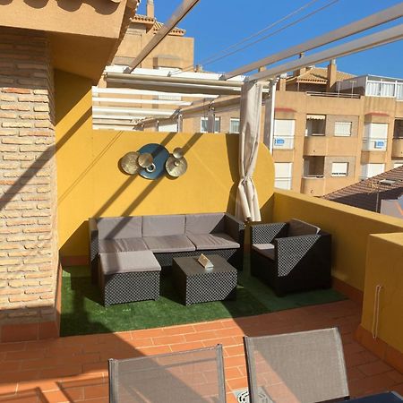 Atico Duplex 2 Linea De Playa En La Antilla Bagian luar foto